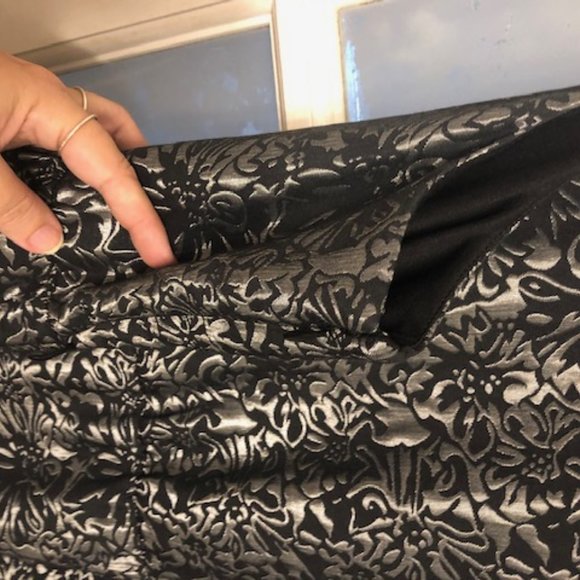 Lane Bryant Foil Damask Sleeveless Dress - Picture 4 of 10